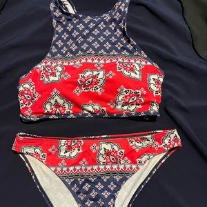 Razor back bikini set